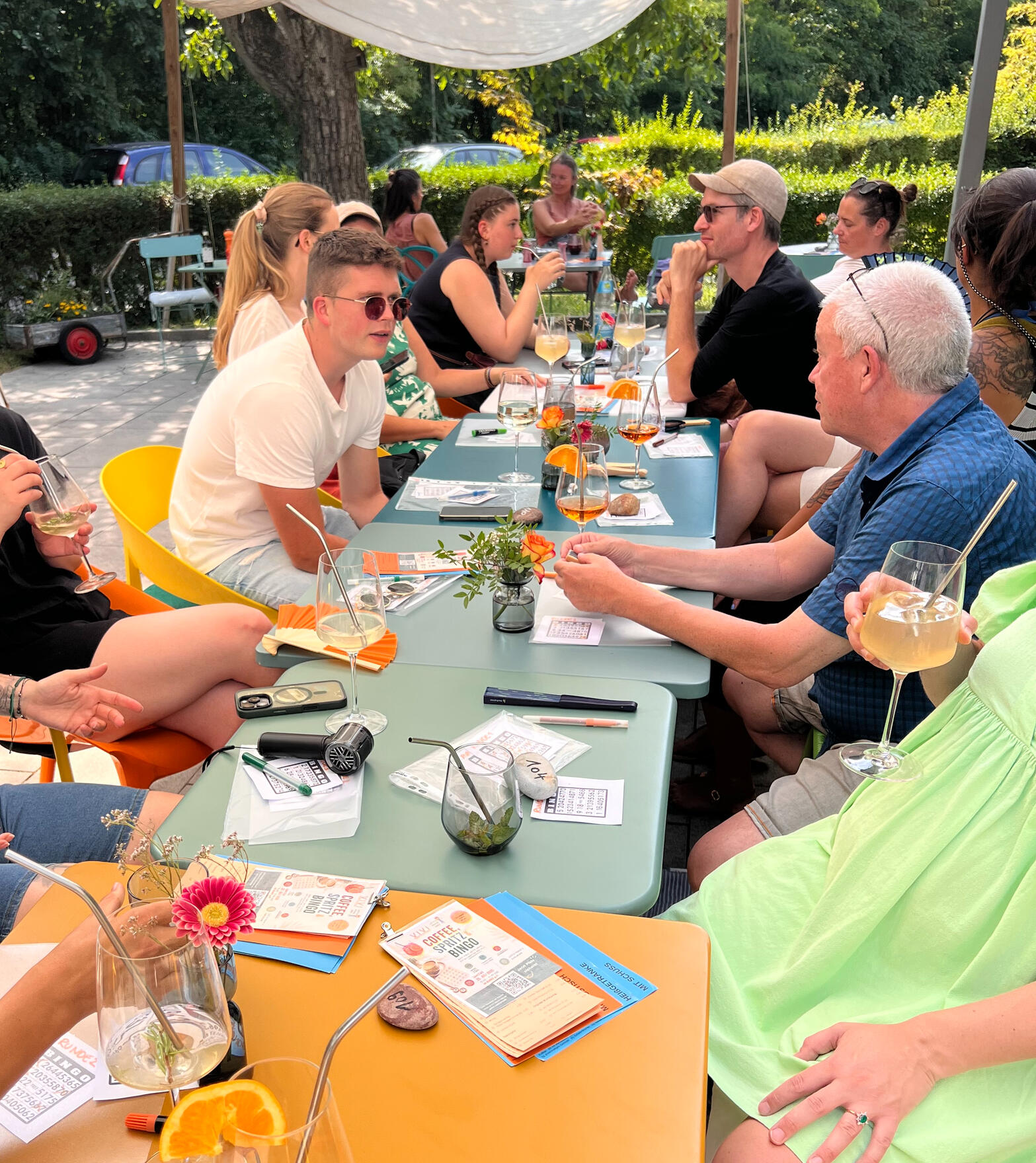 Coffee, Spritz & Bingo VIVI Karlsruhe Warteliste Event Coffee, Spritz & Bingo VIVI Karlsruhe Warteliste Event Foto von der Gruppe
